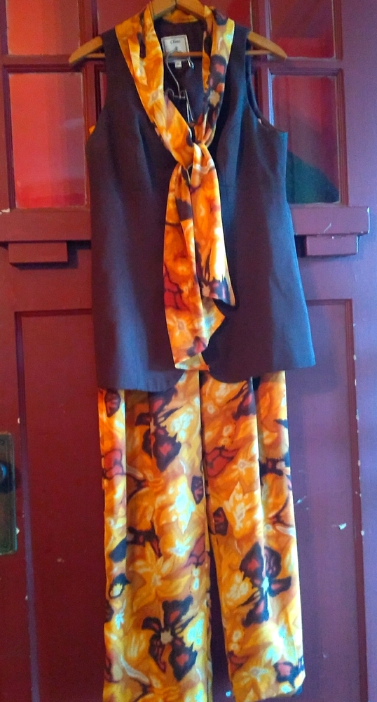 Vintage 70's/80's Cline Kolarek 2 pc outfit